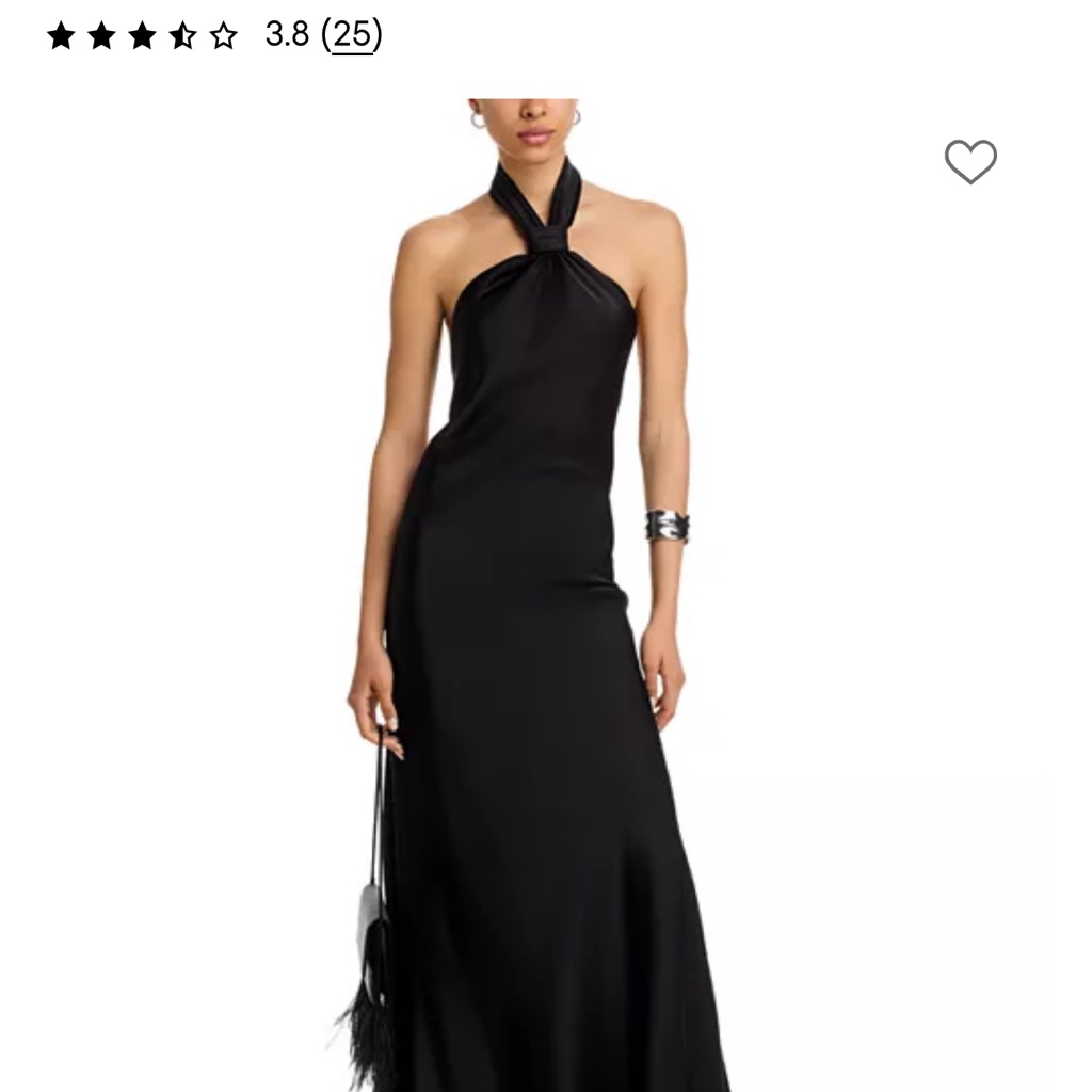 Aqua Black Halter-Neck Maxi Dress